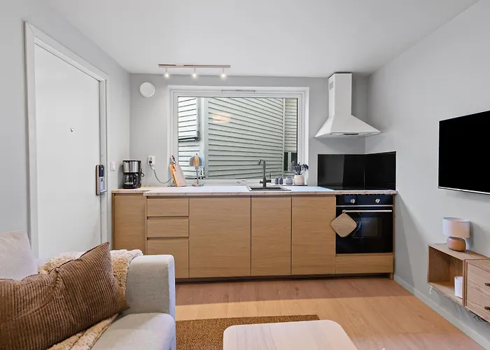 Modern In The Heart Of Appartamento Bergen